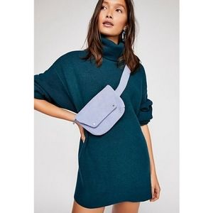 NEW Free People Softly Structured Knit Turtleneck Top